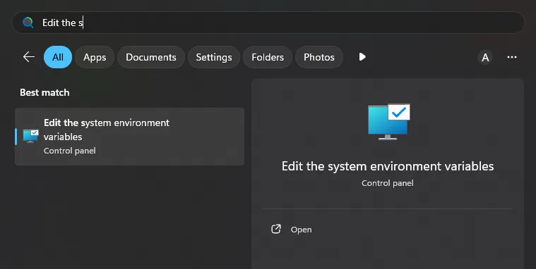 Environment Variables